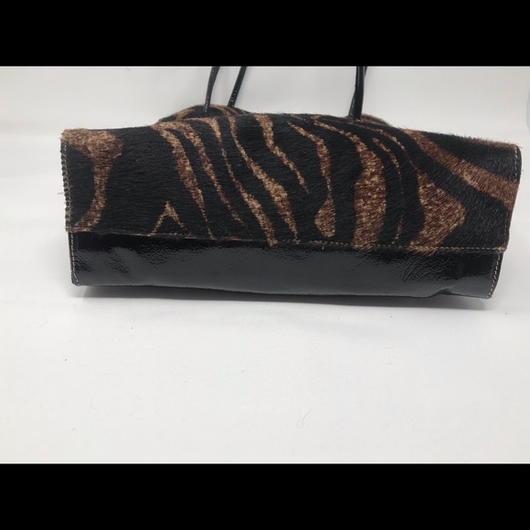 Marco Buggiani STUNNING Leather & Pony Hair Tote - Picture 4 of 8